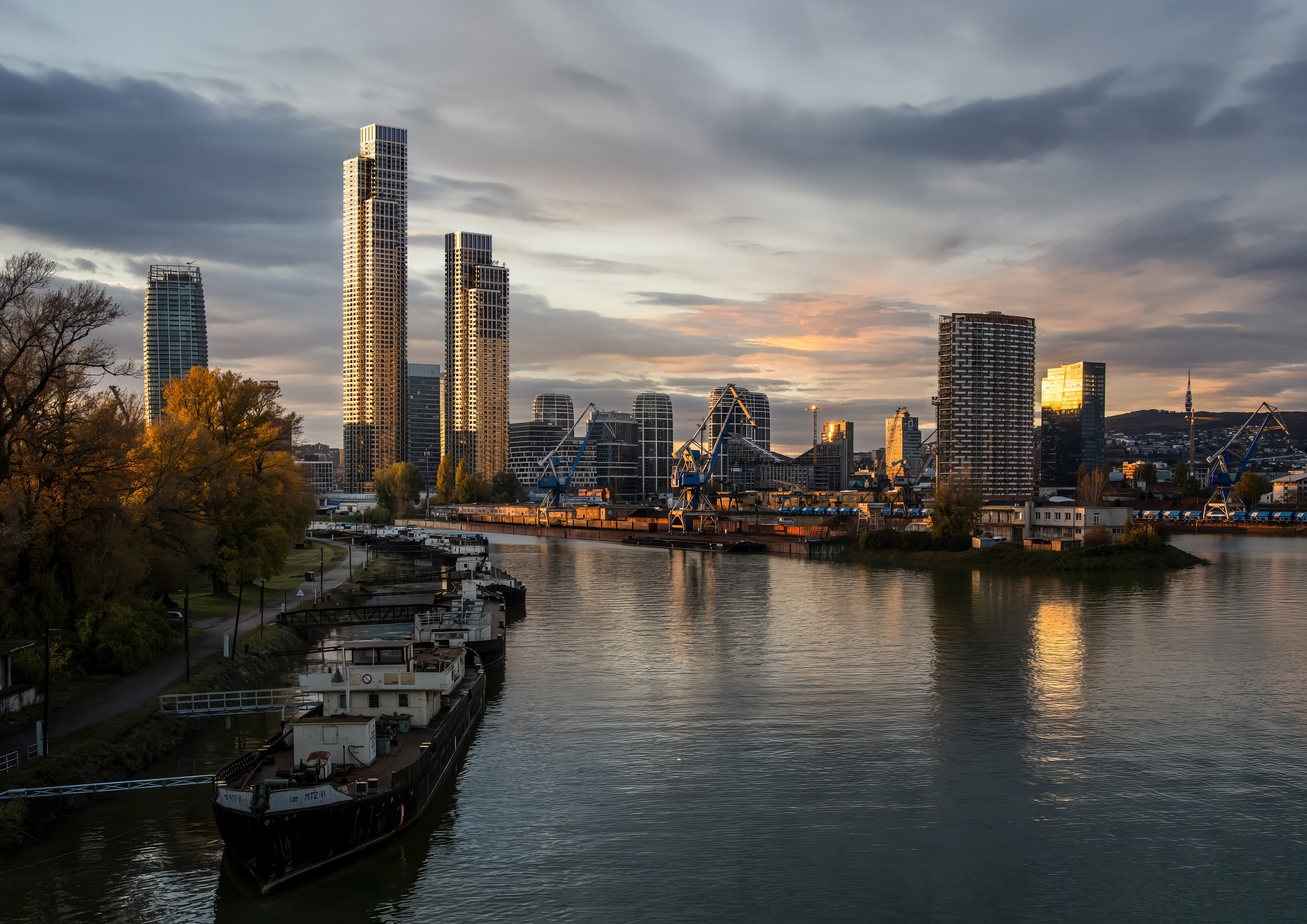 Bratislava skyline